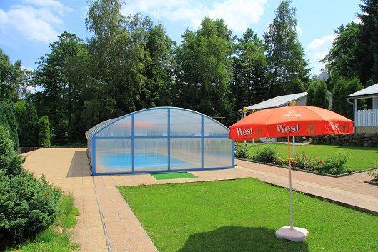 U Myslivce Villa Kamenicky Senov ภายนอก รูปภาพ